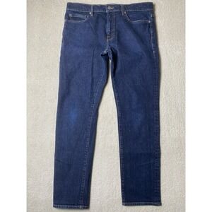 FRAME L'Homme Slim Jeans Men's 36 Measured 35x30 Dark‎ Wash Blue Denim